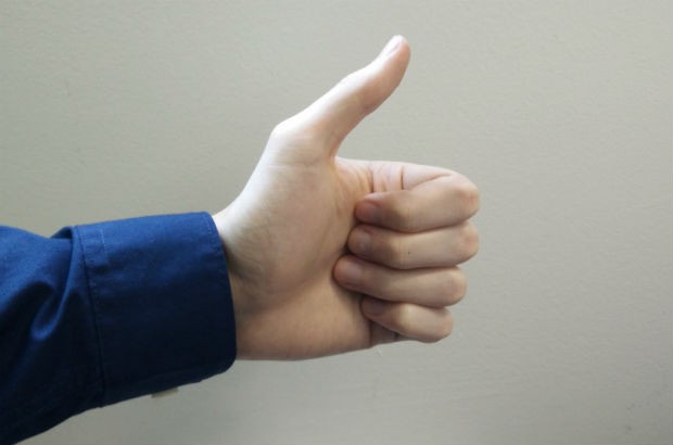 Picture of thumbs up