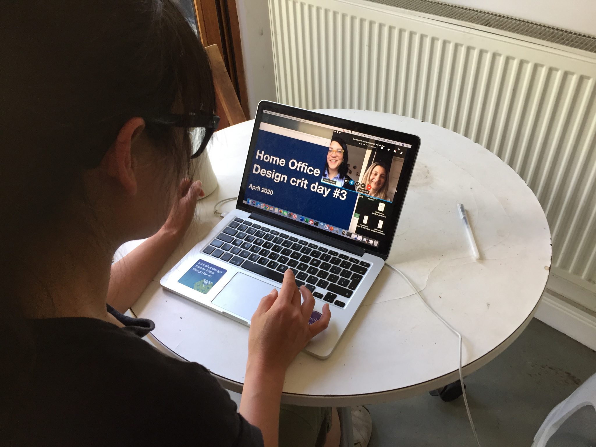 Running our first remote design crit